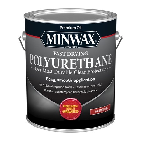 Minwax Fast-Drying Polyurethane Gloss Clear Oil-Based Fast-Drying Polyurethane 1 gal 71030000